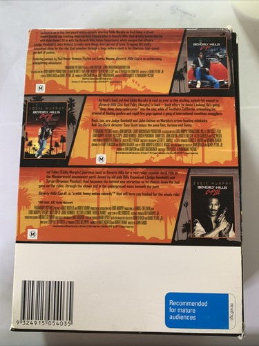 Beverly Hills Cop 1, 2, 3 Collection (DVD, 2000) Eddie Murphy Region 4