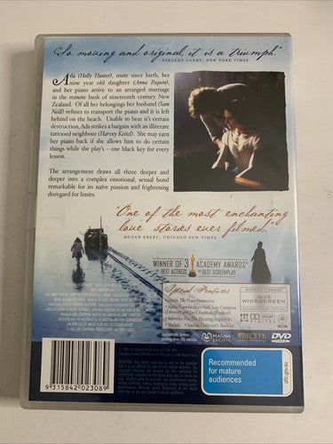 The Piano (DVD, 1993) Harvey Keitel, Sam Neill, Anna Paquin, Holly Hunter