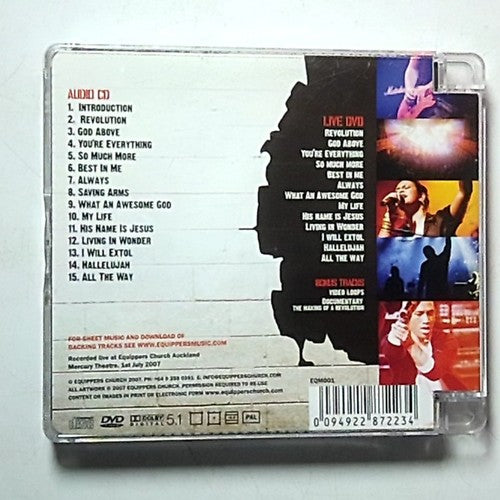 REVOLUTION – Live Music From Equippers Church (CD + DVD) Super Jewel Case