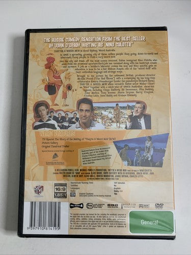 They're A Weird Mob (DVD, 1966) Australian Comedy Region 4 NEW Sealed