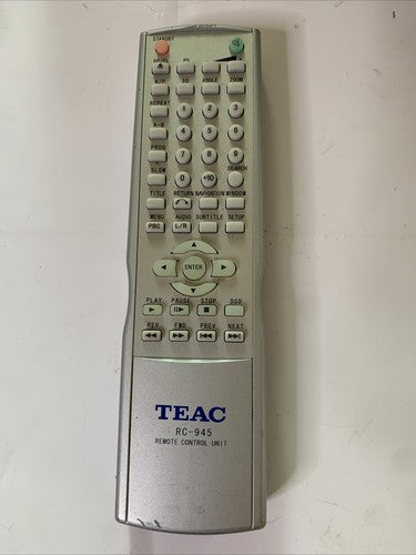Genuine Teac Remote Control RC-945  For Teac DVD Player