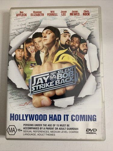 Jay and Silent Bob Strike Back (DVD, 2001) Kevin Smith Region 4