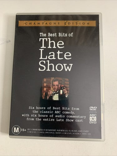 The Best Bits of the Late Show (Champagne Edition, DVD, 1992, 2-Disc) Region 4
