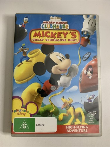 Disney Mickey's Great Club House Hunt (DVD, 2007) Animation Region 4