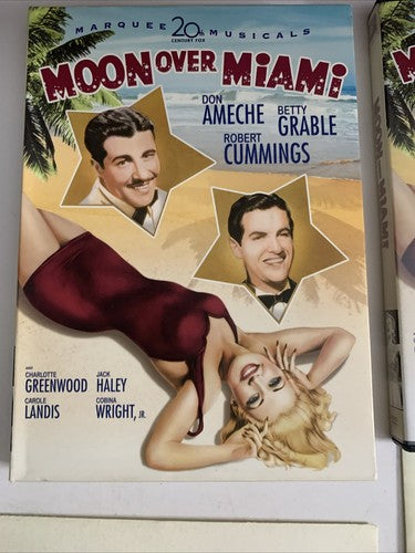 Moon Over Miami (DVD, 1941)  Don Ameche, Betty Grable Region 1