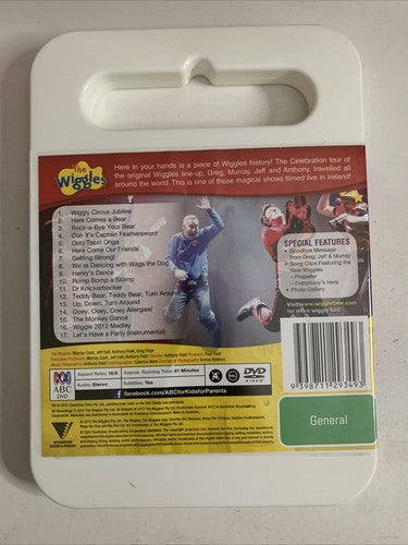 The Wiggles: Celebration! (DVD, 2012) ABC Region 4
