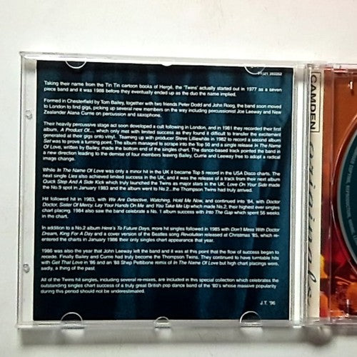Thompson Twins – Singles Collection (CD) Australia & New Zealand 74321 393352