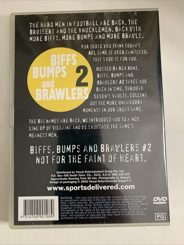 Biffs, Bumps and Brawlers : Vol 2 (DVD, 2002) Australian Football All Region NEW