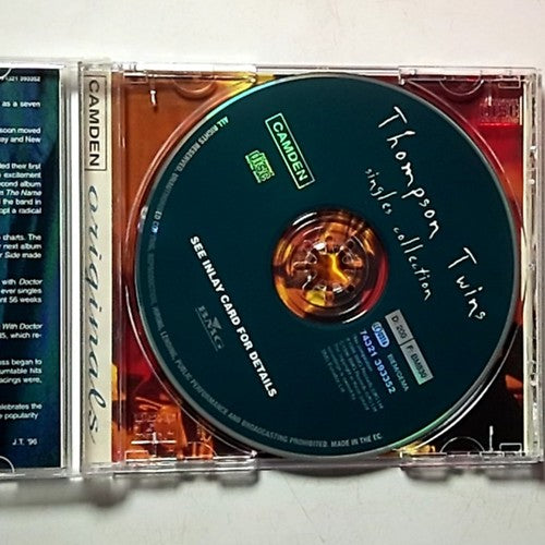 Thompson Twins – Singles Collection (CD) Australia & New Zealand 74321 393352