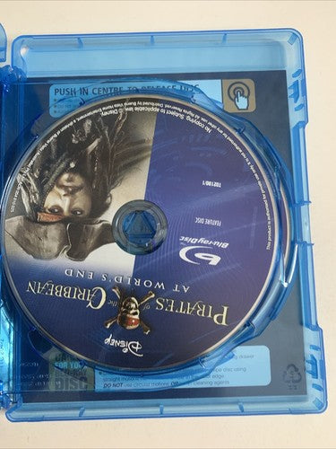 Pirates of the Caribbean: At World's End (Blu-ray, 2007, 2-Disc) Region B