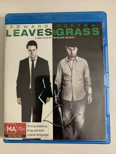 Leaves of Grass (Blu-ray, 2009) Edward Norton Region B