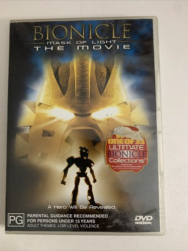 Bionicle Mask of Light : The Movie (DVD, 2001, 2-DIsc) Region 4