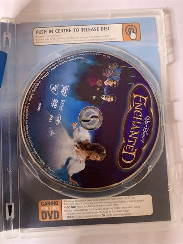 Enchanted (DVD, 2007) Amy Adams, James Marsden, Susan Sarandon Region 4