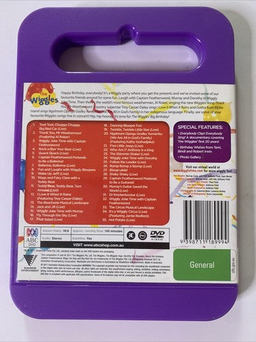 The Wiggles: Big Birthday! (DVD, 2011) ABC Kids Region 4