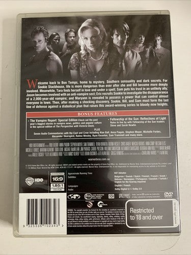 True Blood : Season 2 (DVD, 2009, 5-Disc) Region 4