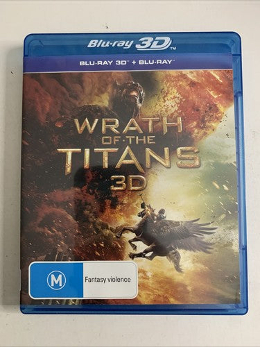 Wrath of the Titans 3D (Blu-ray 3D + 2D, 2012, 2-Discs) All Regions