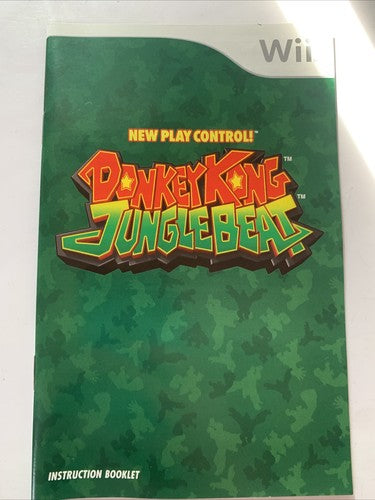 Donkey Kong : Jungle Beat Nintendo Wii PAL Game Complete
