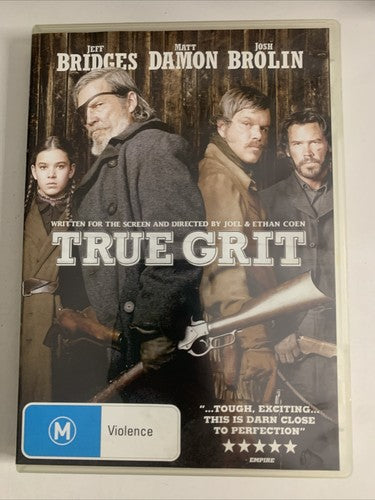 True Grit (DVD, 2010) Jeff Bridges, Josh Brolin, Matt Damon Region 4