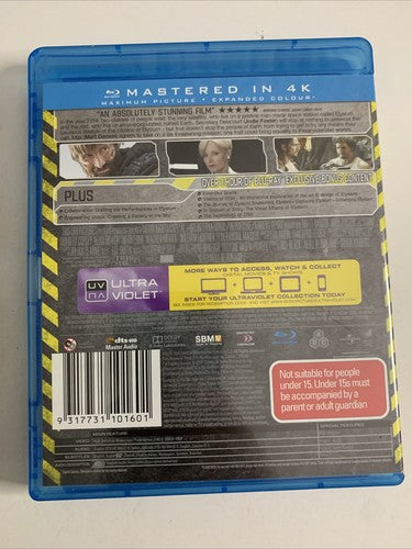 Elysium (Blu-ray, 2013) Matt Damon All Regions