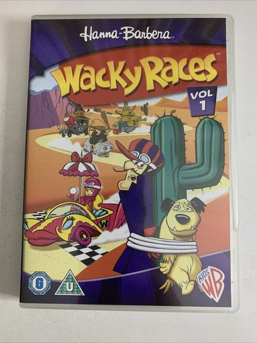 Wacky Races : Vol 2 (DVD, 1968) Animation Region 2