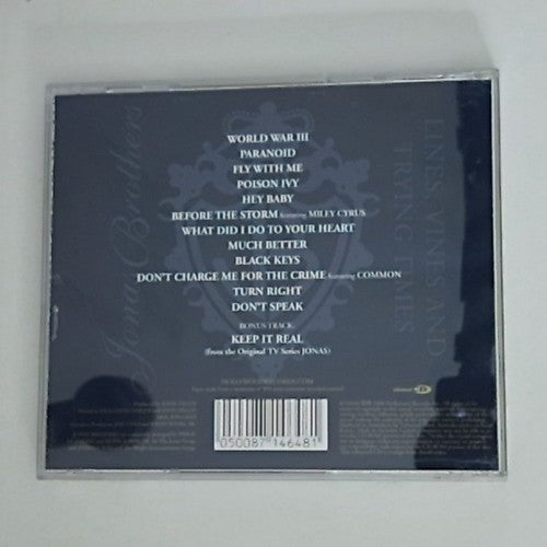 Jonas Brothers – Lines, Vines and Trying Times (CD, 2009) Australia Bonus Track