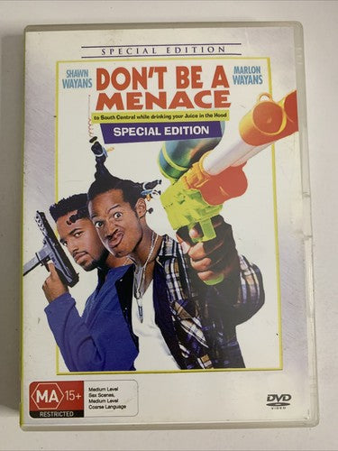 Don't Be A Menace (Special Edition, DVD, 1996) Shawn Wayans, Marlon Wayans