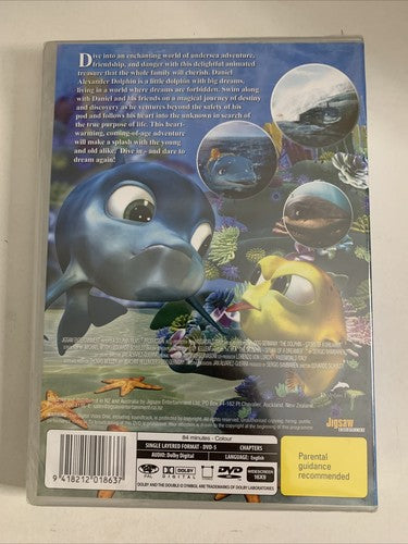 The Dolphin: Story of a Dreamer (DVD, 2009) Animated Film Region 4 NEW Sealed