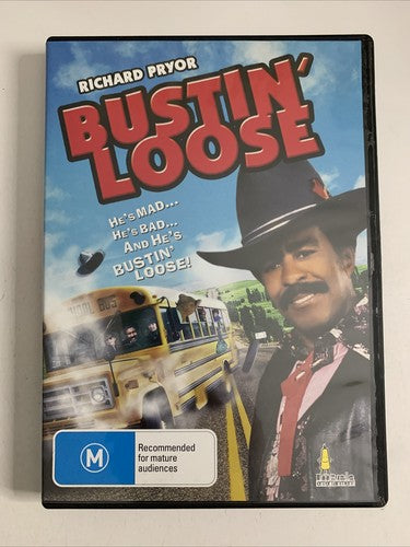Bustin' Loose (DVD, 1981) Richard Pryor, Vincent Price, Paul Mooney Region 4