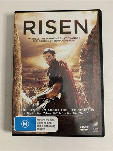 Risen (DVD, 2016) Joseph Fiennes, Tom Felton, Peter Firth Region 4 &2 NEW