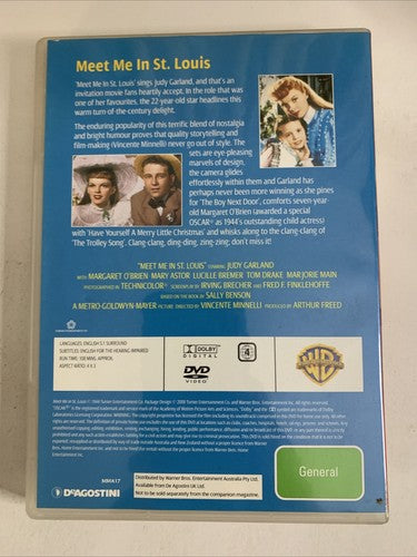 Meet Me in St. Louis (DVD, 1944) Judy Garland Region 4 NEW