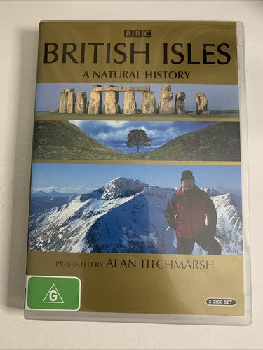 British Isles: A Natural History (DVD, 2004, 3-Disc) Alan Titchmarsh Region 4
