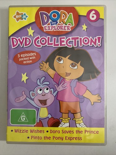 Dora The Explorer DVD Collection 6 (DVD) Region 4 &2
