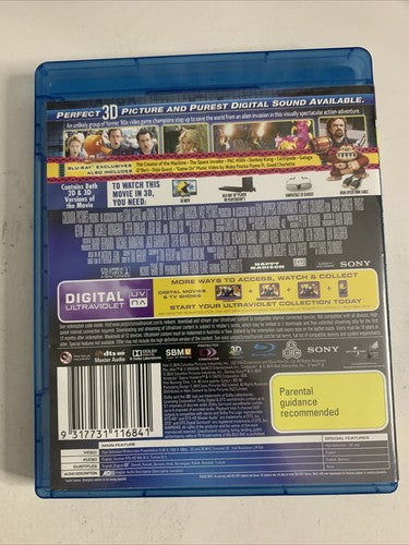 Pixels in 3D (Blu-ray 3D + 2D, 2015, 2-Disc) All Regions