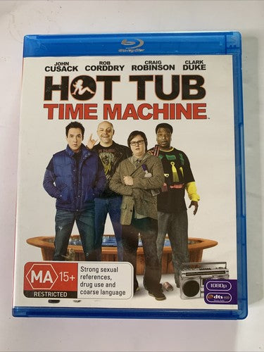 Hot Tub Time Machine (Blu-ray, 2010) John Cusack, Rob Corddry  Region B