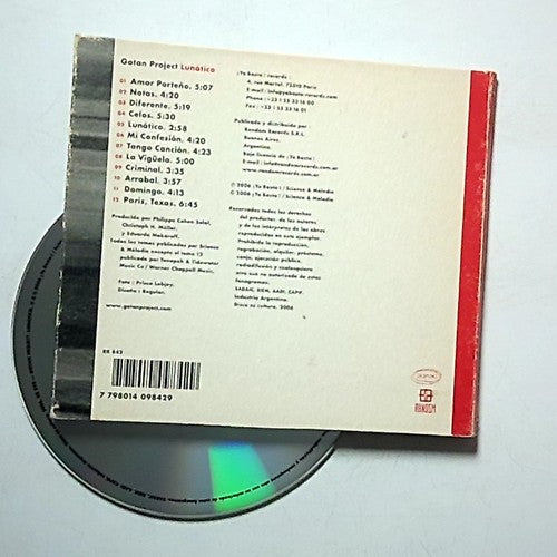 Gotan Project – Lunático (CD, 2006) Argentina RR 842