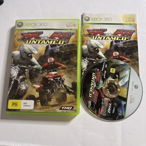 MX vs. ATV Untamed - Xbox 360 PAL - Complete With Manual