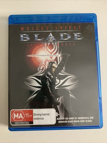 Blade 1 (Blu-ray, 1998) Stephen Dorff, Wesley Snipes  Region B