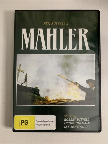 Mahler (DVD, 1974) Ken Russell Film, Robert Powell, Georgina Hale  All Regions
