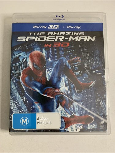 The Amazing Spider-Man in 3D (Blu-ray 3D + 2D, 2012, 2-Disc) All Regions