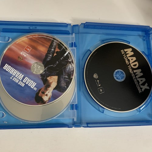 The Mad Max Trilogy Collection (Blu-ray, 1979, 3-Disc) Mel Gibson Region B