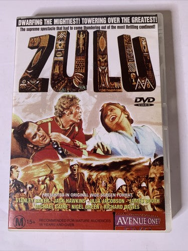 Zulu (DVD, 1964) Michael Caine, Richard Burton All Regions
