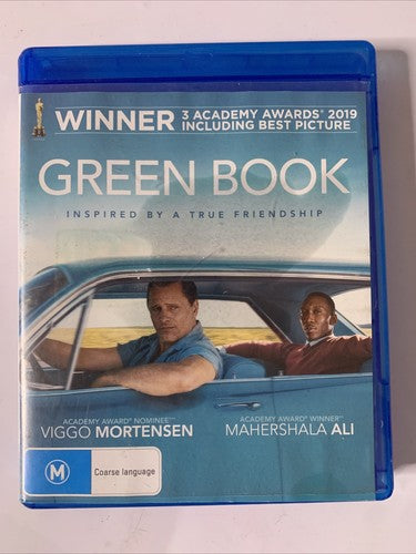 Green Book (Blu-ray, 2018) Mahershala Ali, Viggo Mortensen Region B