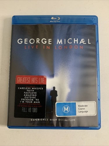 George Michael – Live In London (Blu-ray, 2009) All Regions