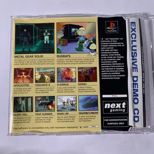 Australian PlayStation June 1999 Demo CD Sony PlayStation 1 PAL Metal Gear Solid
