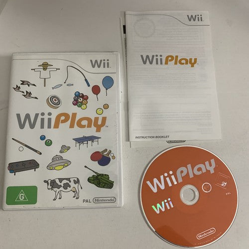 Wii Play (Nintendo Wii, 2006) PAL Game Complete