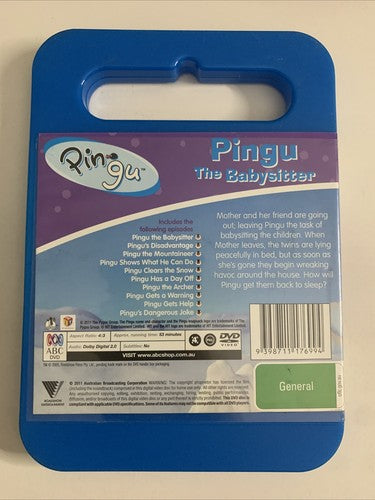 Pingu The Babysitter (DVD, 2002) ABC Kids Animation Region 4
