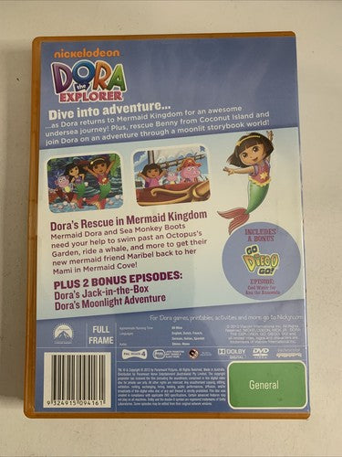 Dora the Explorer: Dora's Rescue in the Mermaid Kingdom (DVD, 2012)  Region 4