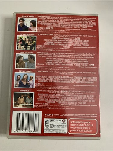 Catch & Release / Good Luck Chuck / Made Honour / Suddenly 30 / Sweetest DVD