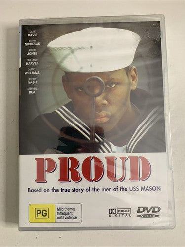 Proud (DVD, 2004) Stephen Rea, Darnell Williams, Ossie Davis All Regions NEW