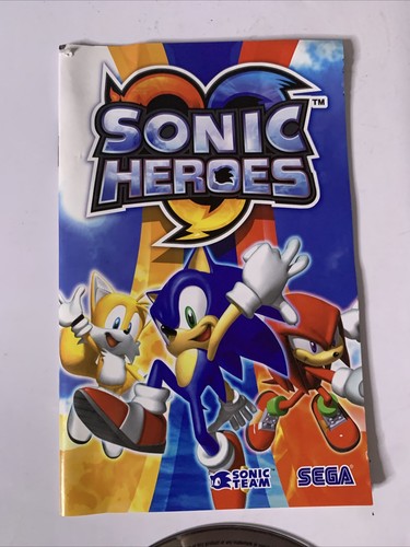 Sonic Heroes PS2 Sony PlayStation 2 2003) PAL Game Complete